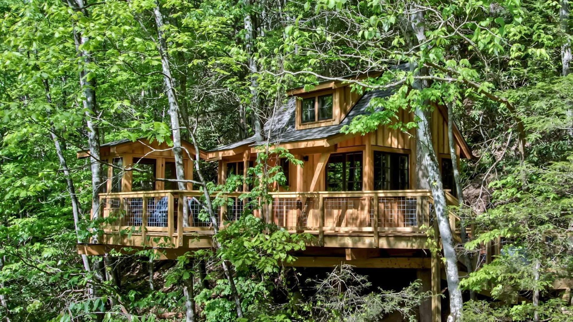 Вілла The Dogwood In Treehouse Grove At Norton Creek Гатлінбург Екстер'єр фото