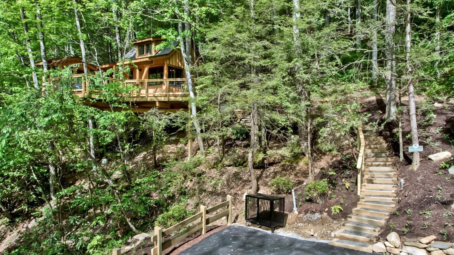 Вілла The Dogwood In Treehouse Grove At Norton Creek Гатлінбург Екстер'єр фото
